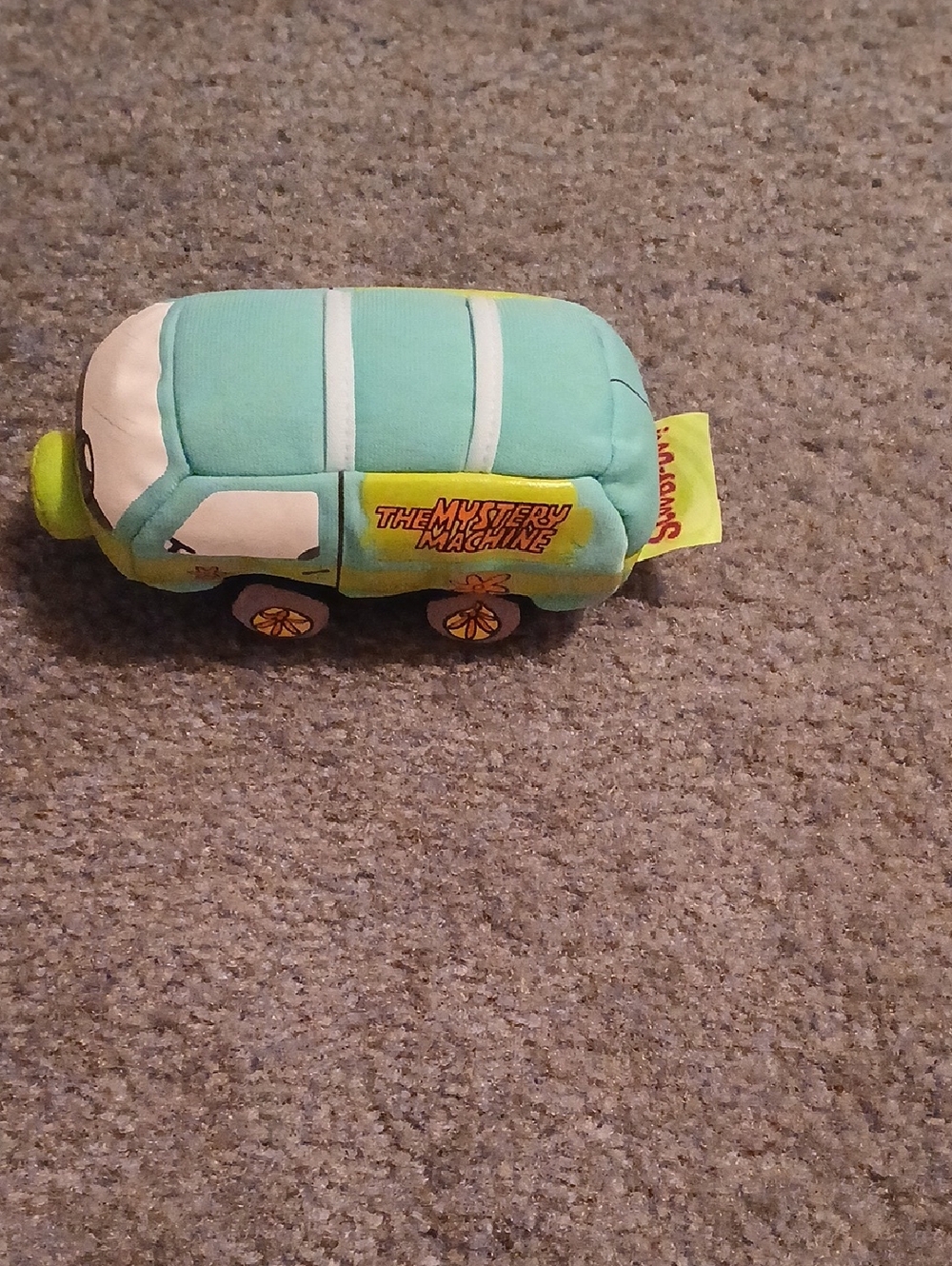 Cartoon Network Scooby-Doo Mystery Machine Plush - Teal and Lime